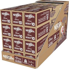 Nescafé Farmers Origins Africas Ristretto Coffee Pods 10 Capsules (120 Count, Pack of 12)