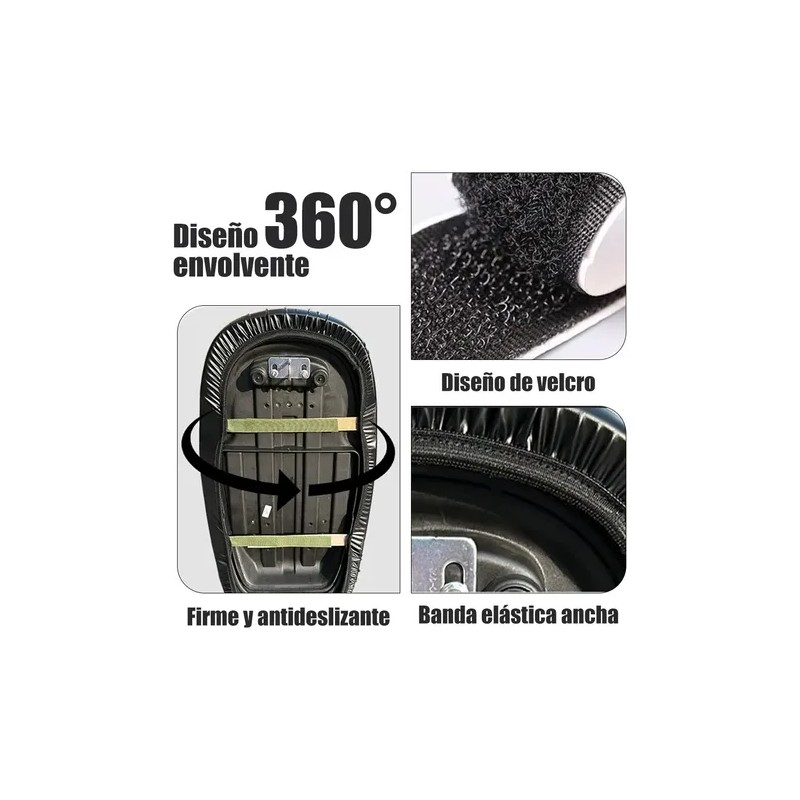 Funda De Asiento Moto Impermeable Para Motocicleta