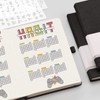 RETTACY A5 Dotted Notebook Pack of 2 - Bullet Dot