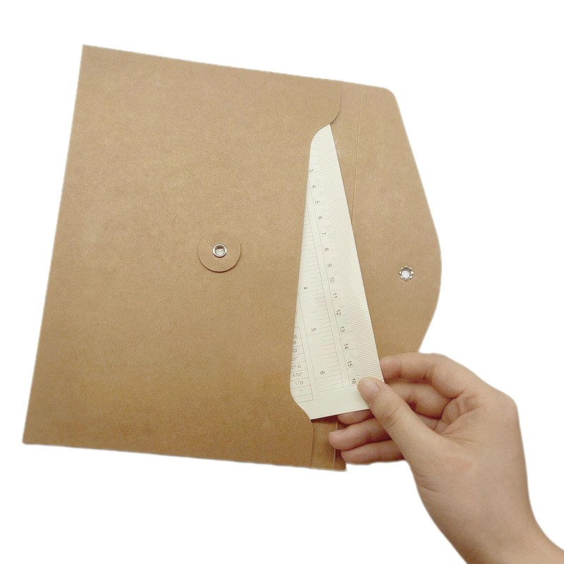 Pack of 10 A5 Document Wallet Presentation Folder Cardboard File