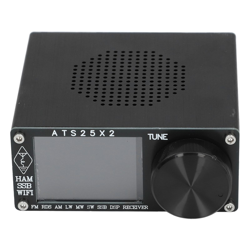 Radio Receiver 108MHz 153‑30000KHz 2.4 Inch Touchscreen Portable Handheld FM