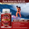 xemenry Antarctic Krill Oil - Omega-3 EPA, DHA, Astaxanthin, Anti