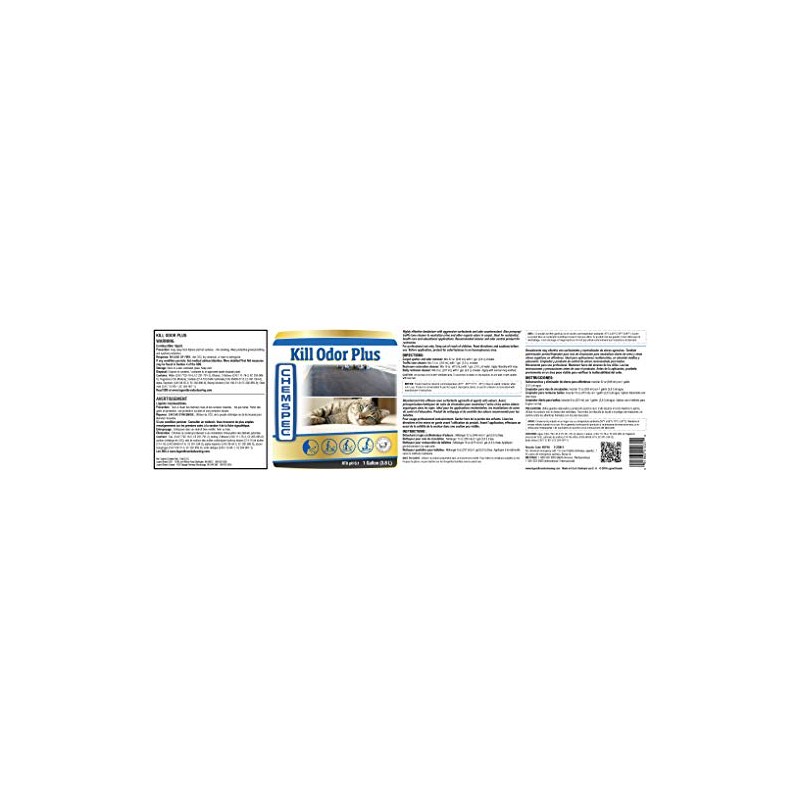 Chemspec-C-KOP1G Kill Odor Plus Professional Carpet and Textile Cleaner and