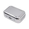 Tiardey Mini Stainless Steel Ashtray Portable Ashtray Pocket Ashtray Odourproof