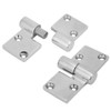 2Pcs Left and Right TakE Apart Stainless Steel Hinge Boat