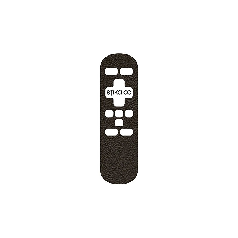 Brown Leather Textured Sticker for NOW TV Remote Controller