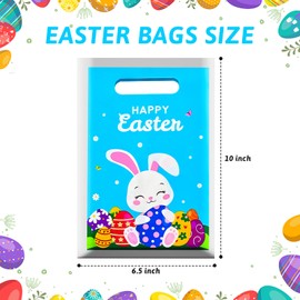 PERFQU 40 Pcs Easter Gift Bags