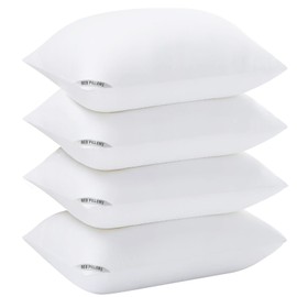 Sycoodeal Standard Size Bed Pillows for Sleeping 4 Pack,Luxury Hotel Pillows,Comfortable and Supportive,Machine Washable,Suitable for Stomach,Back and Side Sleepers.