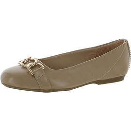 Dr. Scholl's Shoes Women's Wexley Adorn Slip On Ballet Flat Loafer Taupe Smooth 7.5 M