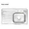CNX Tarja Sencilla Con Escurridero Izquierdo Empotrar 80 X 50