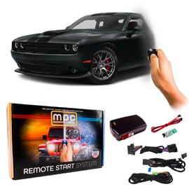 MPC Remote Start Compatible with Dodge Challenger 2018 || Plug and Play || Push Lock 3X to Start || USA Tech Support