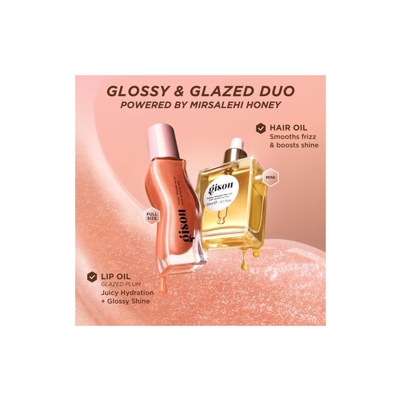Gisou Glossy & Glazed Set - Aceite para el cabello