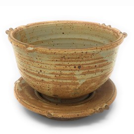 Anthony Stoneware 2-piece Berry Bowl Set, Butternut