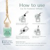 Baja Cactus Blossom, Car Air Hanging Essential Oil Diffuser, Car