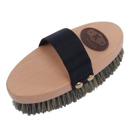 Kincade Wooden Deluxe Body Brush, Natural