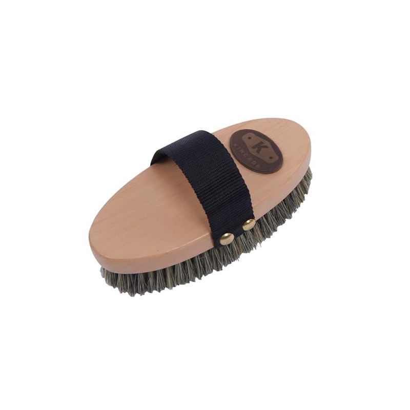 Kincade Wooden Deluxe Body Brush, Natural