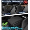 SDPVorn Center Console Armrest Cover for Honda CRV 2017-2022 Accessories