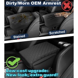 SDPVorn Center Console Armrest Cover for Honda CRV 2017-2022 Accessories