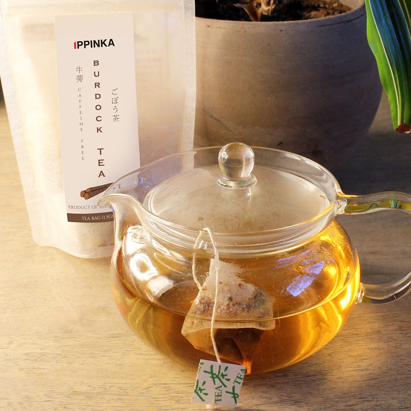 Japanese Herbal Burdock Tea, 10 Tea bags
