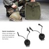 2PCS Headset Helmet Adapter Nylon Helmet Arc Rail Suspension Headset