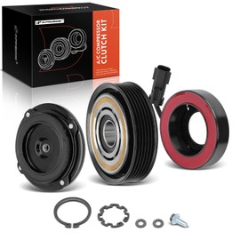A-Premium Air Conditioner AC Compressor Clutch Kit Compatible with Jeep Grand Cherokee 2011-2021, Grand Cherokee L 2021 & Dodge Charger 2011-2013, Durango 2011-2015, Challenger & Chrysler 300