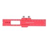 6 Inch Woodworking Ruler Adjustable Sliding Stop Aluminum Alloy Pocket