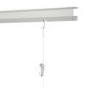 10 Small Picture Hooks for Gallery/Picture Rails Pack of Rail