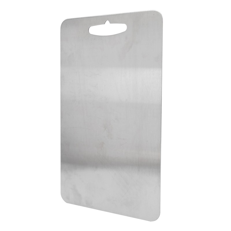 Cutting Board Multifunctional Double‑sided Stainless Steel Chopping Board for Kitchen