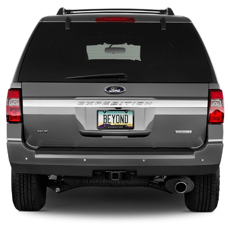 iPick Image Compatible with Ford Expedition Black Nameplate Black 50