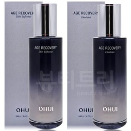 OHUI Age Recovery Skin Softener + Emulsion Single Set / 오휘 에이지 리커버리 스킨소프너 + 에멀전 단품 세트