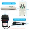 YukiHalu Universal Ceiling Fan Remote Control Kit, 3 Fan Speeds
