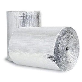 Heat Cool Shield Thermal Bubble Roll Silver FOIL Insulation R8 1/4INCH 4X25
