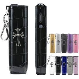 HOREJIA Case Compatible with iluma one Case Cover for iluma one Compatible with iluma one Case with Key Holder PU Leather Cover for Ilmaone Neon Shockproof (Case Only) (Black)