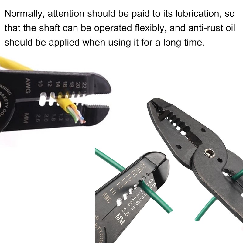 Multifunctional wire stripper, wire stripper, small wire stripper pliers, for