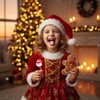 Fruidles Christmas Santa Clause Tattoo Lollipop, Mixed Fruit Flavor, Made
