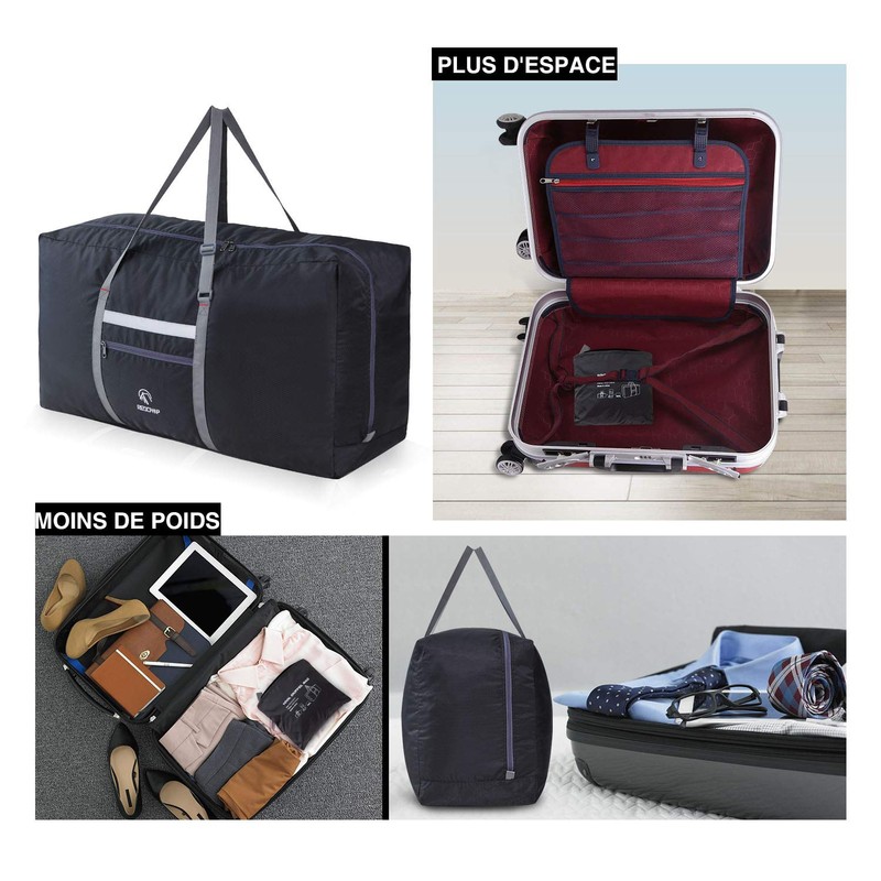 REDCAMP Foldable Travel Bag, 100L Extra Large Sports Bag, Packable