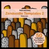 Zendoodle Templates 2: Bold and Easy Zendoodle Templates for beginners.