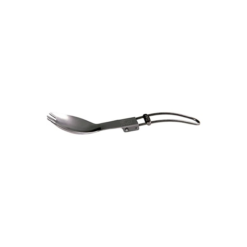 NORDISK 119025 Outdoor Titanium Folding Lightweight Tipped Spoon
