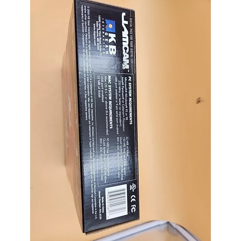 Jam Jamcam 3.0 Digital Camera Sealed Box