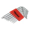 Juego 7 Llaves Torx Santul Acero Cromo T10 - T40
