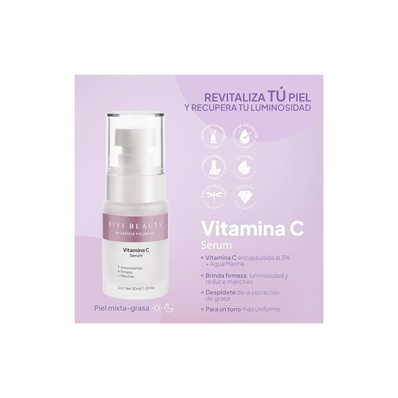 Pack Serum Aclarante Niacinamida + Vitamina C