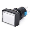 Baomain 16mm Push Button Switch Momentary Rectangular Cap LED Lamp