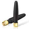 Eightwood WiFi Antenna, Small 2.4G/5G RP SMA Antenna, Lightweight Plug,