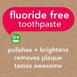 Hello Oral Care Hola Oral Care Niños Fluoruro Libre Pasta De Dientes, Sandía