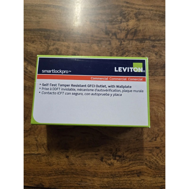 Leviton 20 Amp GFCI Leviton GFTR2-KW - White