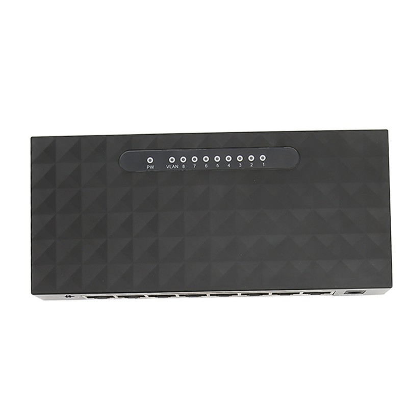 Network Switch Gigabit 1000Mps 8 Ports Self Adaptive Switch Ethernet