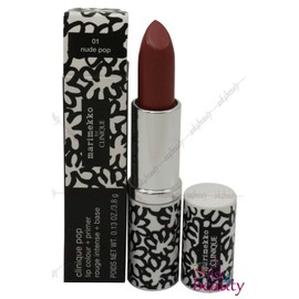 Clinique Marimekko Pop Lip Colour + Primer (01 Nude Pop) .13oz New In Box