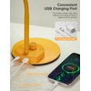 BOHON LED Desk Lamp with USB Charging Port, 3 Color