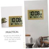 Ciieeo 1Pc Multi Functional Digital Alarm Clock Desktop Calendar with