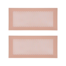 2pcs Baby Proofing Vent Covers Protective Silicone Safe Vent Covers for Home Floor Brown